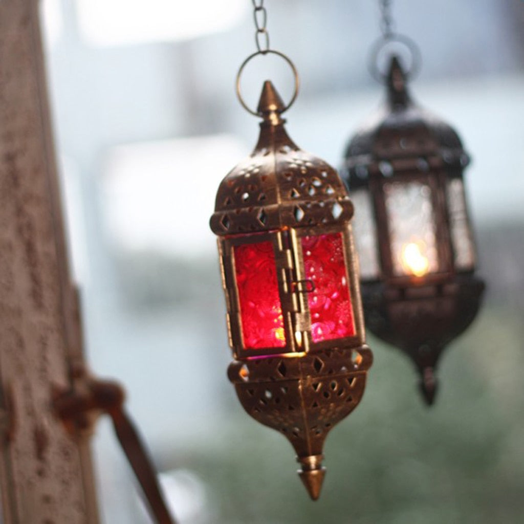Classic Moroccan Windproof Candle Holders * - MoonlightMysticVibes.com