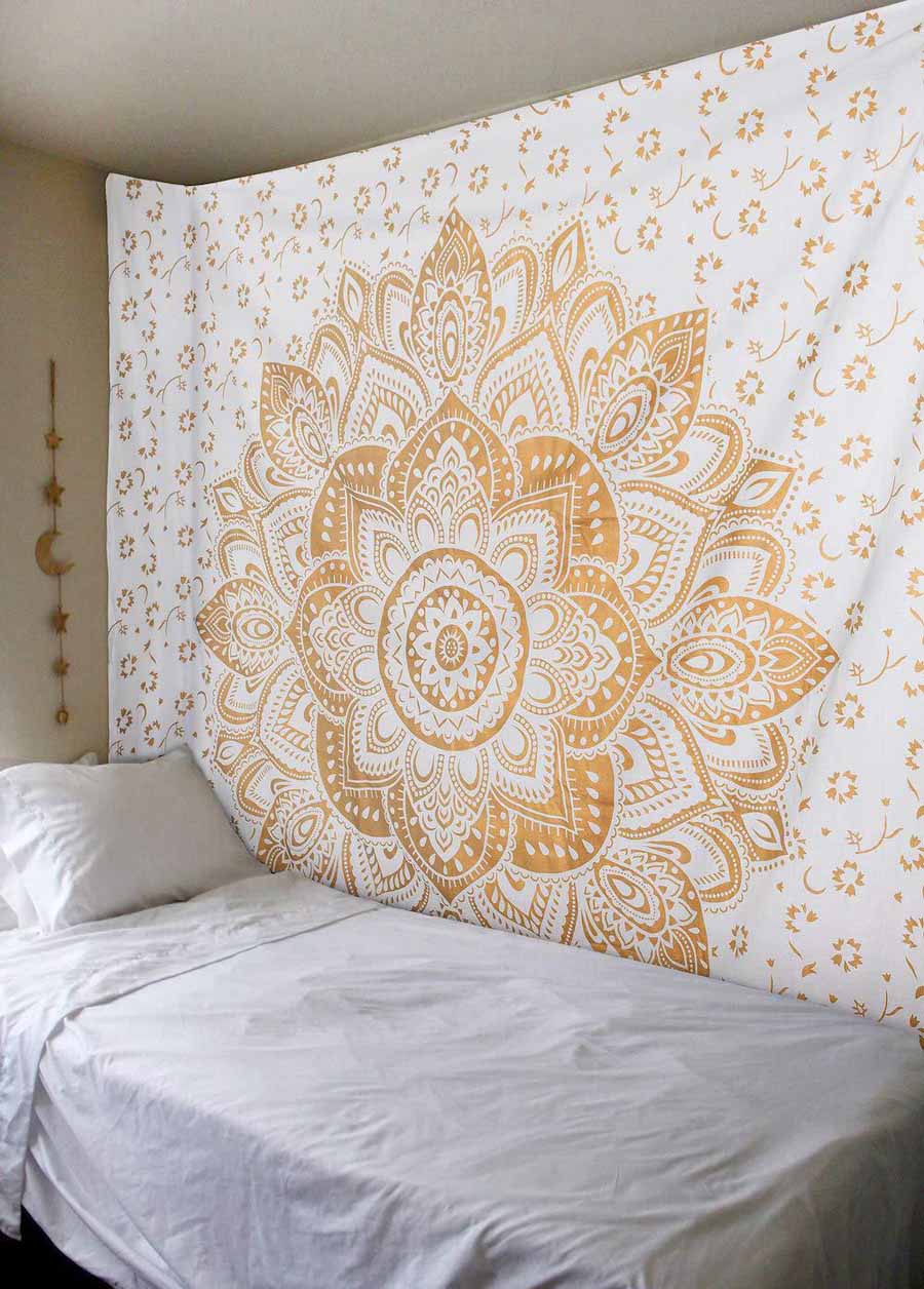 Indian Mandala Tapestry - MoonlightMysticVibes.com